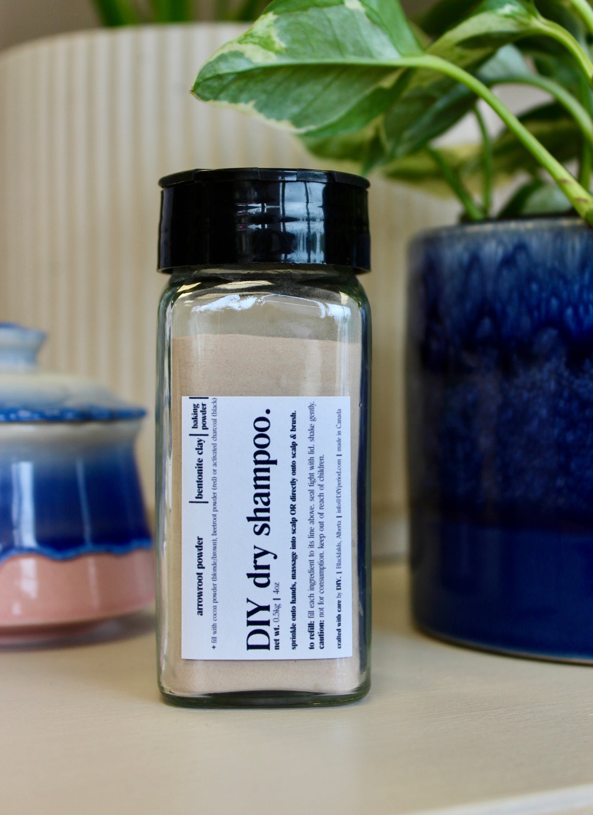 DIY dry shampoo.